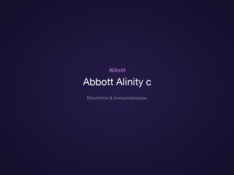 Abbott Alinity c