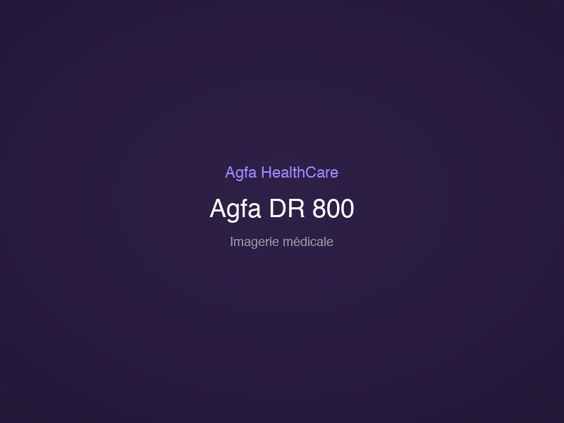 Agfa DR 800