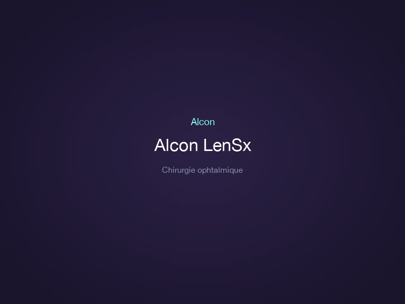 Alcon LenSx