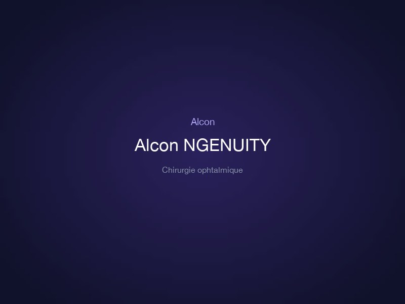 Alcon NGENUITY