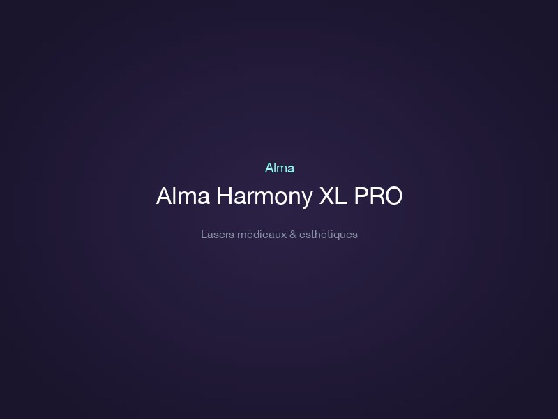 Alma Harmony XL PRO