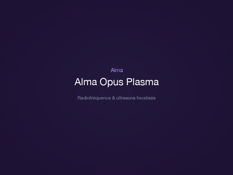 Alma Opus Plasma