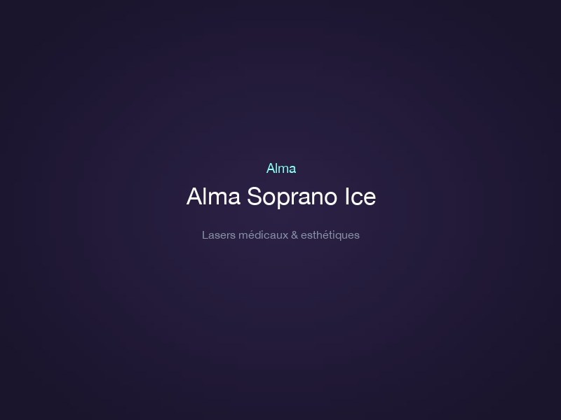 Alma Soprano Ice
