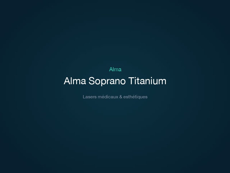 Alma Soprano Titanium