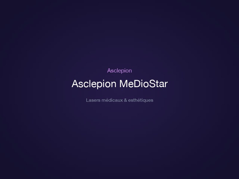Asclepion MeDioStar