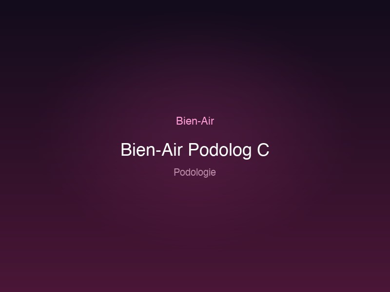 Bien-Air Podolog C
