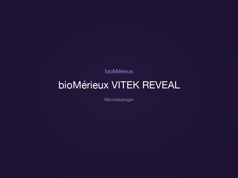 bioMérieux VITEK REVEAL