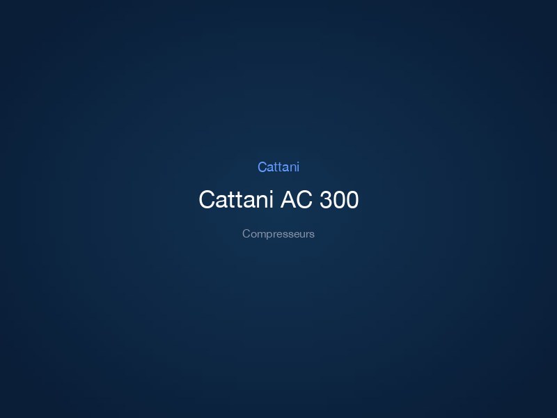 Cattani AC 300