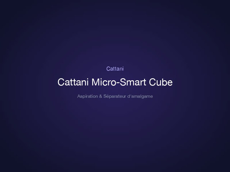 Cattani Micro-Smart Cube