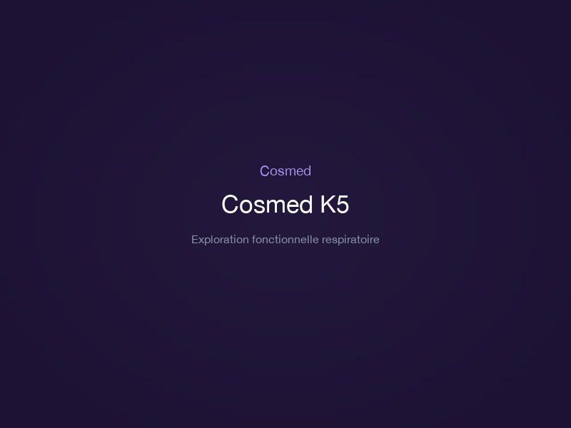 Cosmed K5