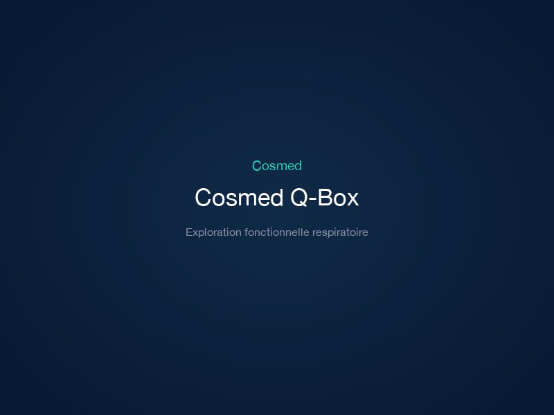 Cosmed Q-Box