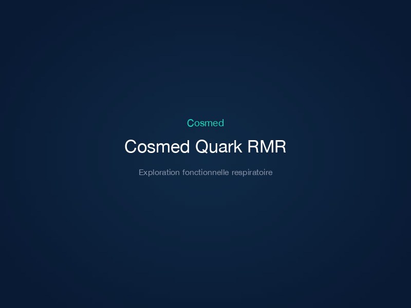 Cosmed Quark RMR