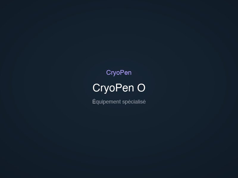 CryoPen O