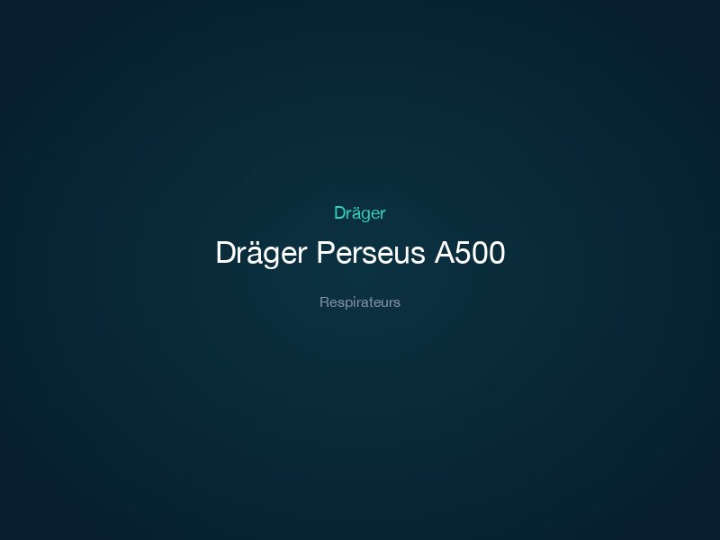Dräger Perseus A500