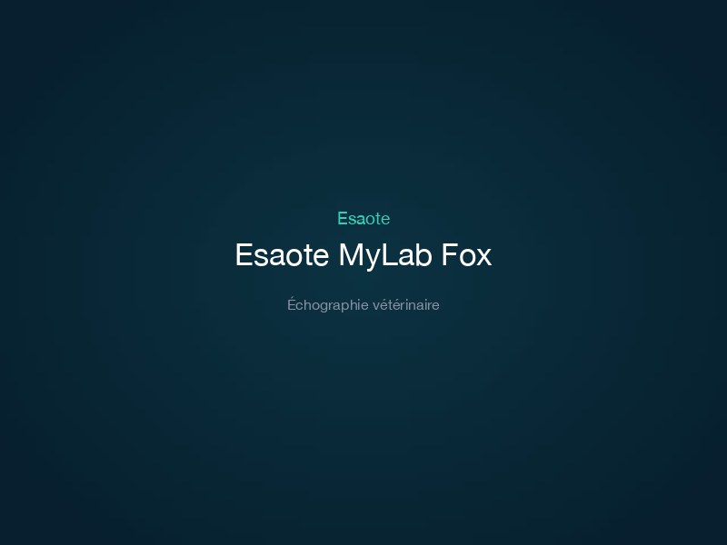 Esaote MyLab Fox