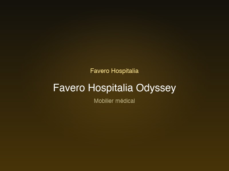 Favero Hospitalia Odyssey