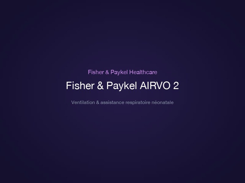 Fisher & Paykel AIRVO 2