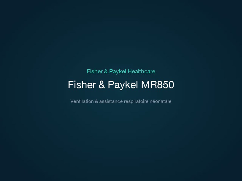 Fisher & Paykel MR850