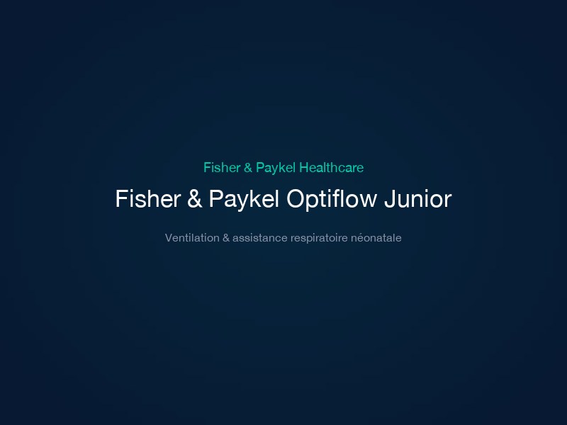 Fisher & Paykel Optiflow Junior