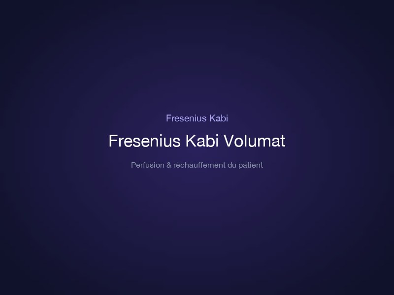 Fresenius Kabi Volumat