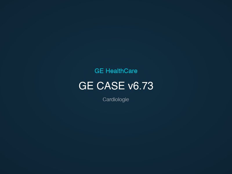 GE CASE v6.73