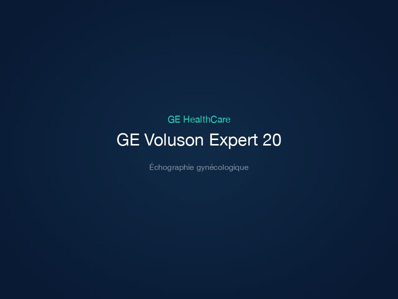 GE Voluson Expert 20