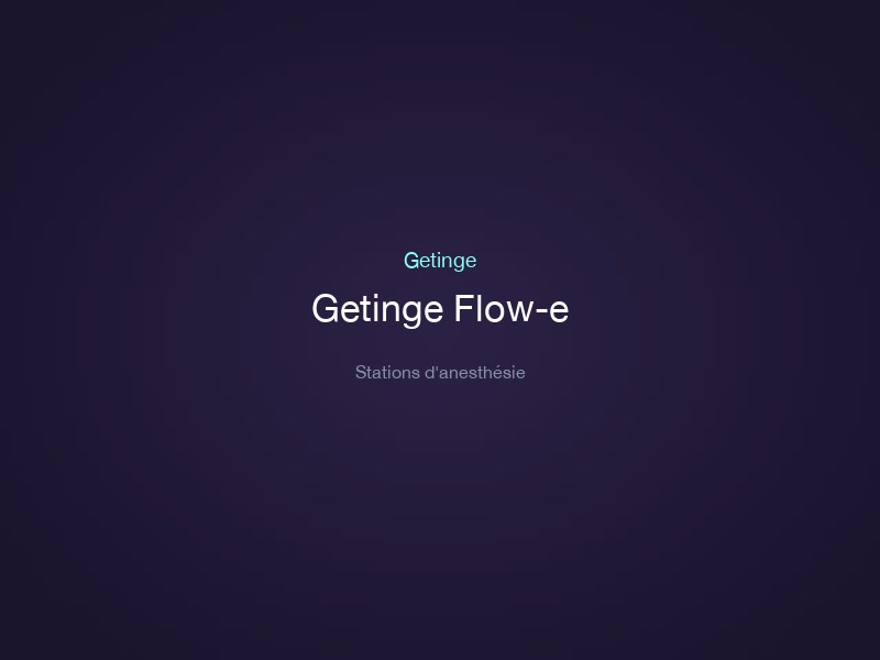 Getinge Flow-e