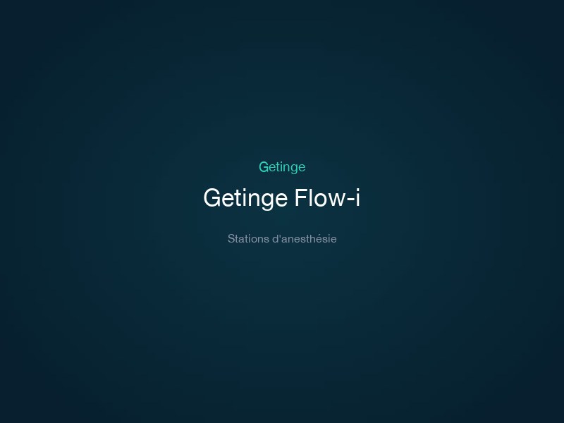 Getinge Flow-i