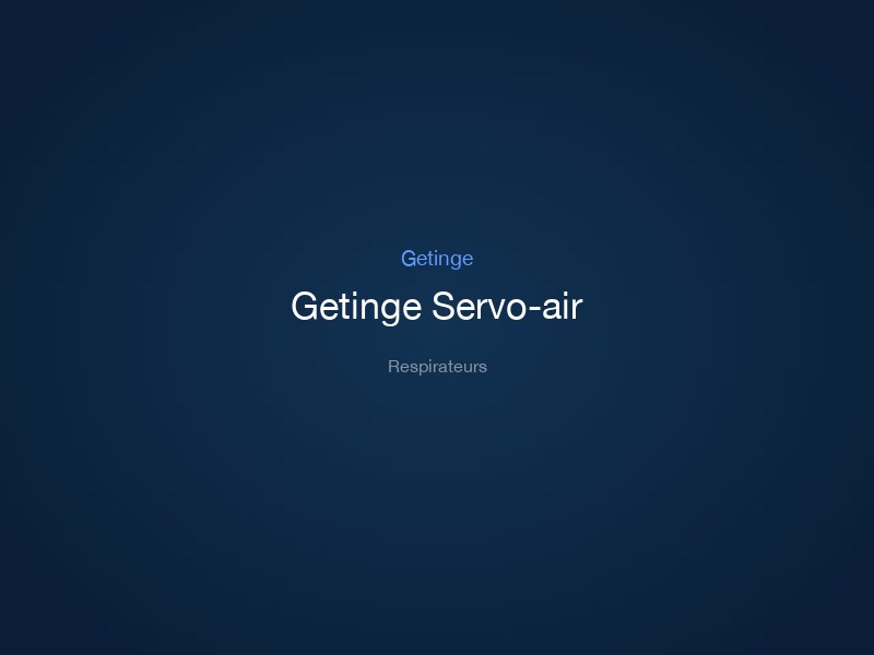 Getinge Servo-air