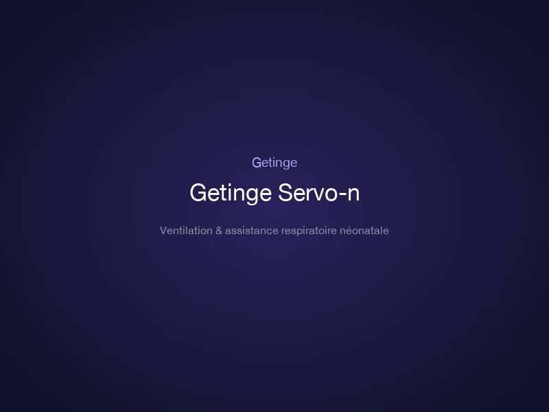 Getinge Servo-n