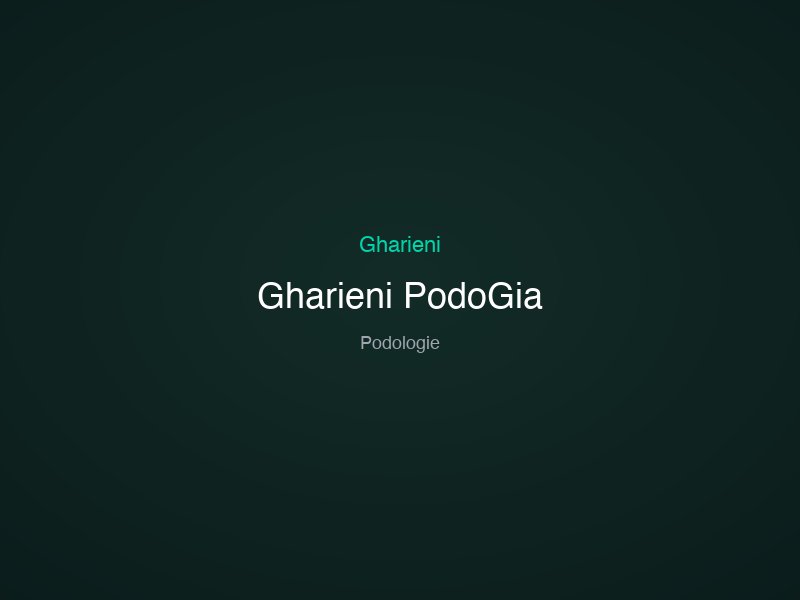 Gharieni PodoGia