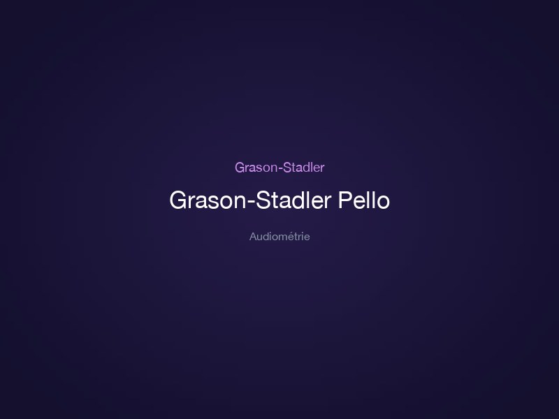 Grason-Stadler Pello
