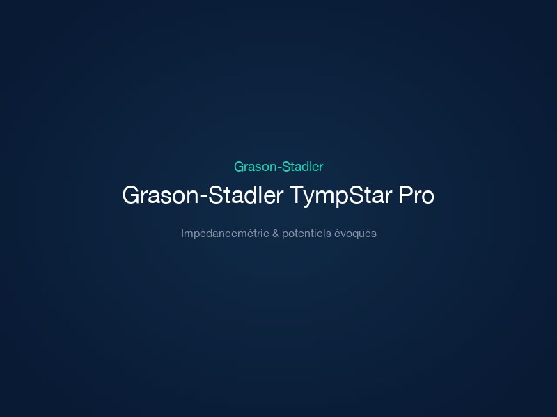Grason-Stadler TympStar Pro