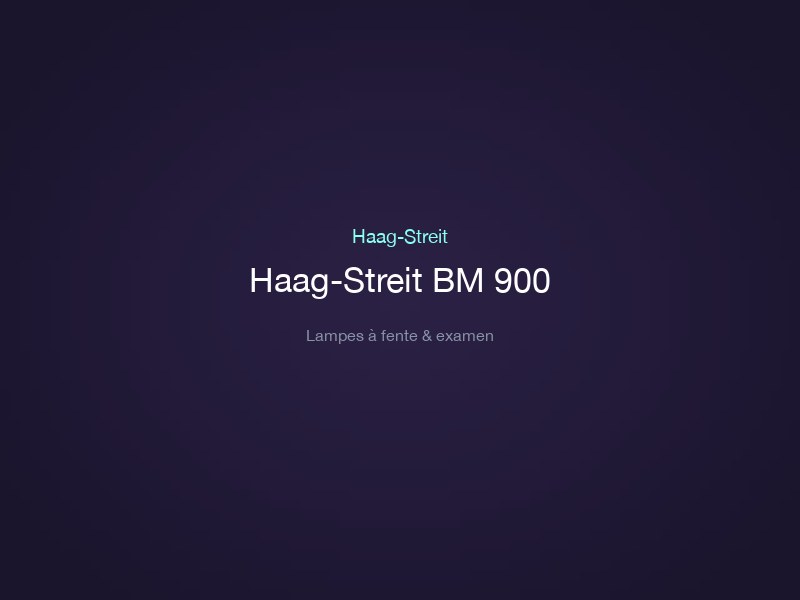 Haag-Streit BM 900