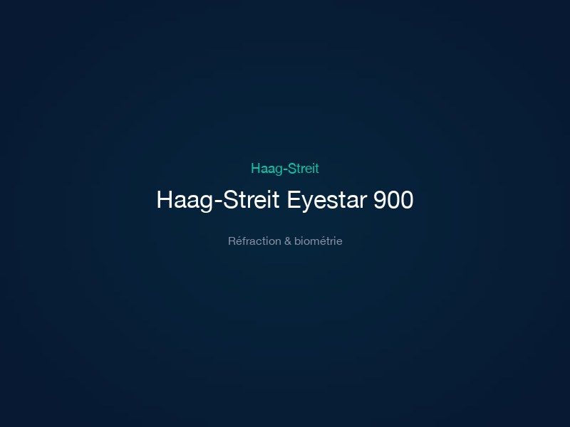Haag-Streit Eyestar 900
