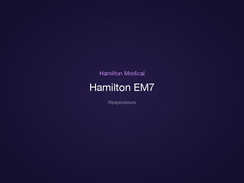 Hamilton EM7