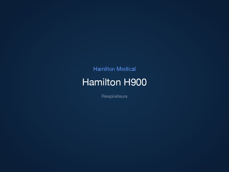 Hamilton H900