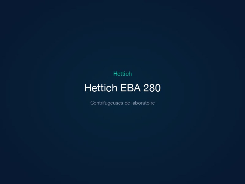 Hettich EBA 280