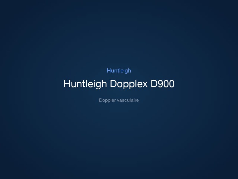 Huntleigh Dopplex D900