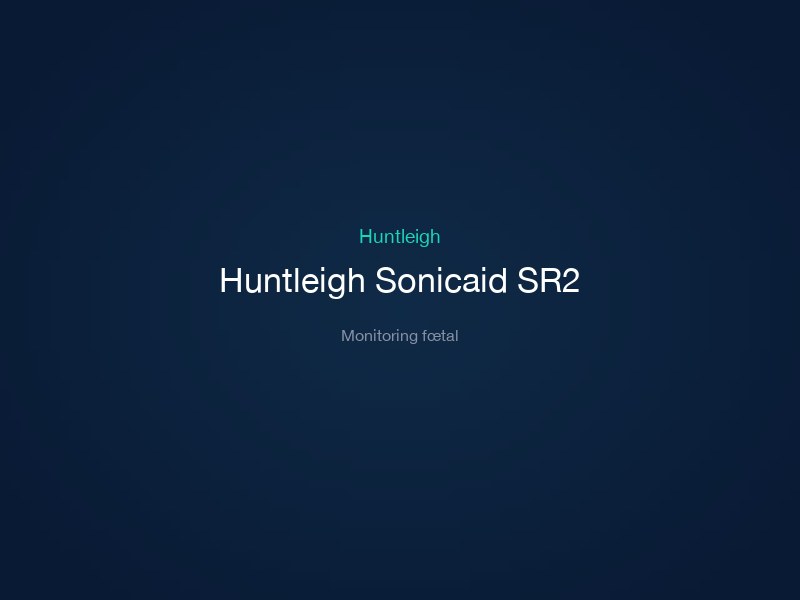 Huntleigh Sonicaid SR2