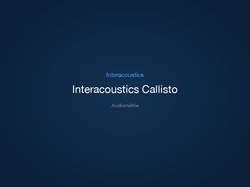 Interacoustics Callisto