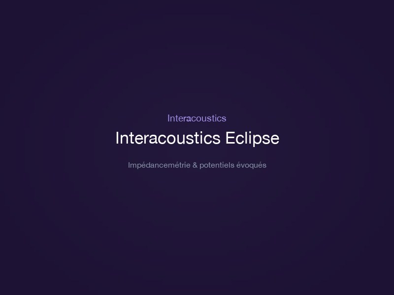 Interacoustics Eclipse