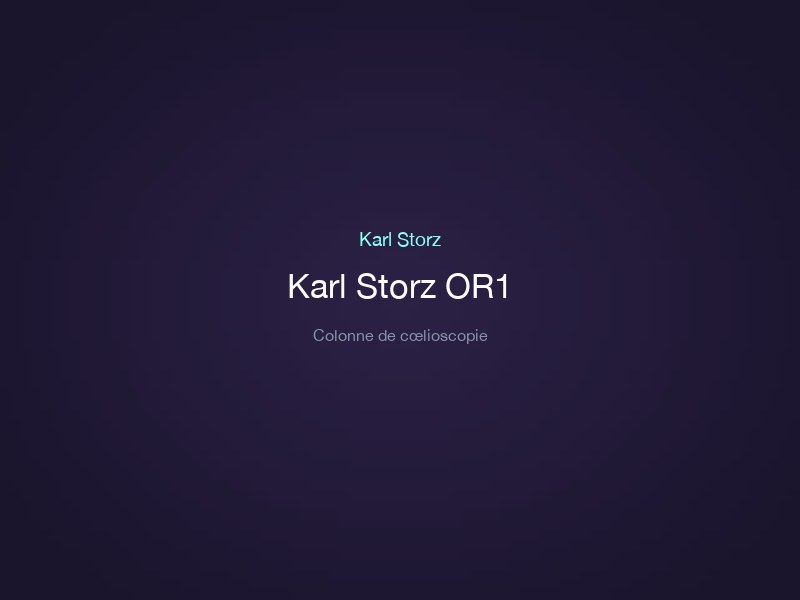 Karl Storz OR1