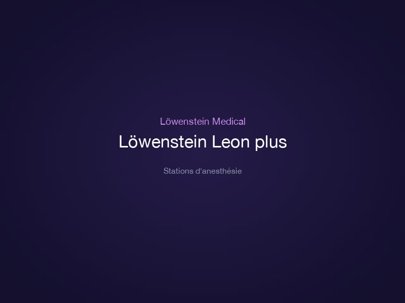 Löwenstein Leon plus