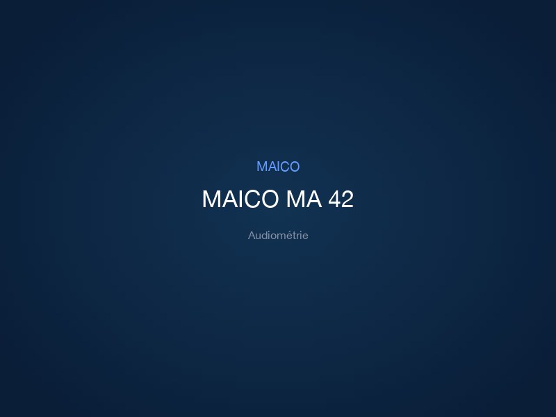 MAICO MA 42