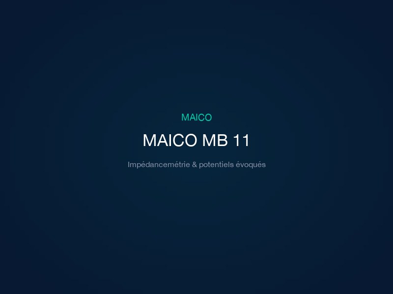 MAICO MB 11