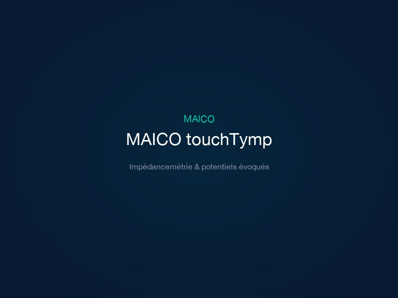 MAICO touchTymp