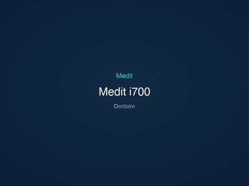 Medit i700