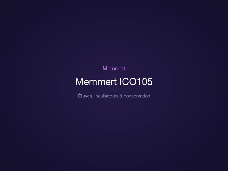Memmert ICO105