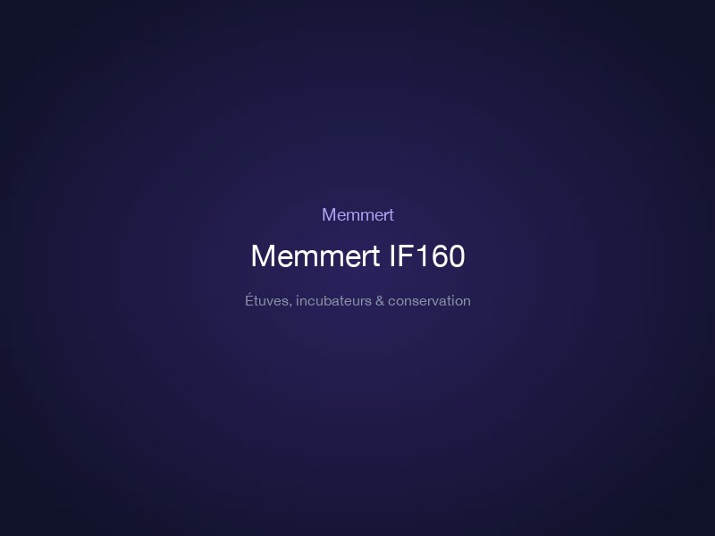 Memmert IF160